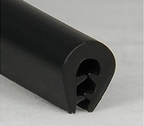 Kantprofil 16x21 mm sort (4-8 mm) - Løpemeter