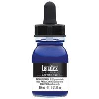 Liquitex Acrylic Ink - Phthalocyanine Blue (green shade)