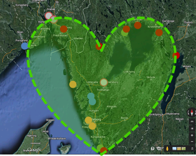 NiNa helps the Green Heart of Scandinavia to beat faster