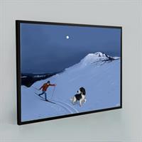 Skymning, 50x70 cm (Poster, inramad)