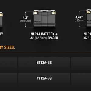 Noco Lithium MC-Batteri NLP14