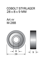 M-288 Kullager 28 x 8 x 9 mm