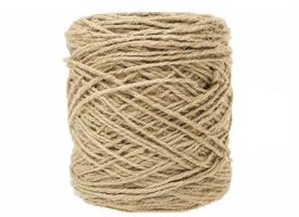 Jutekordel 3,5mm ljusbrun 1kg/rulle