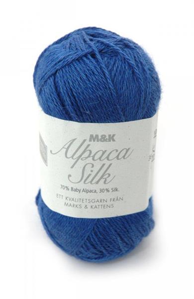 Marks & Kattens Alpacka Silk mellanblå