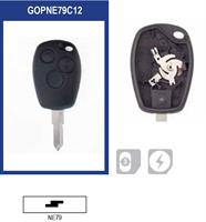 Keyshell Opel GOPNE79C12