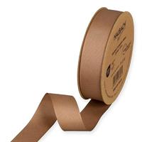 Band 25 mm 25 m/r Grosgrain mocka