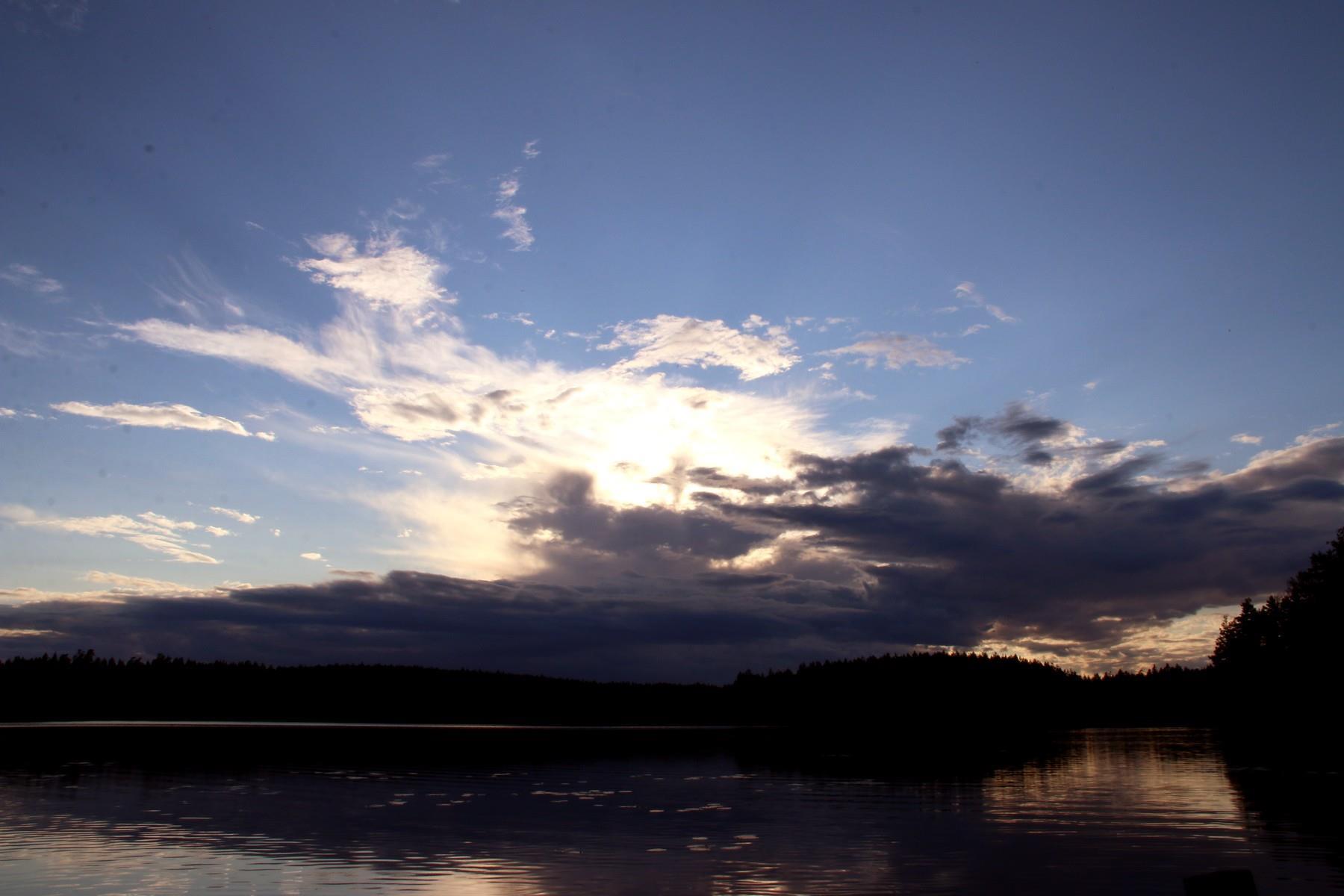 Valkjärvi etujärvi Heinäkuu 2020