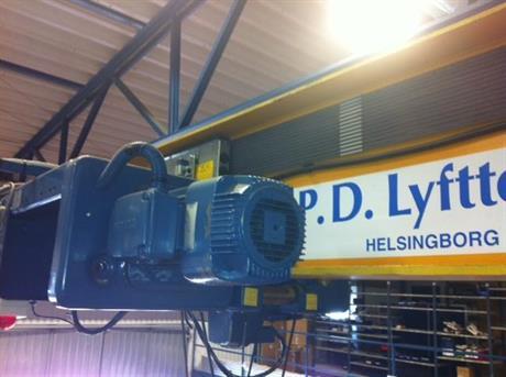 Reservdelar till lyftutrustningar ABUS, Demag,Stahl,Kone