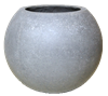 Cementkruka boll D30cm H25cm 2/fp