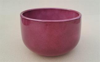 Skål keramik bordeaux D18cm 4/fp