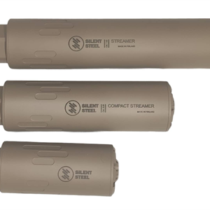 Silent Steel Micro Streamer SMG 9mm M27x1.5 BK