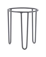 Metallben grå D19cm H22cm
