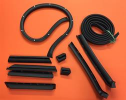 Gummilistset Corvette C3 68-75 10del