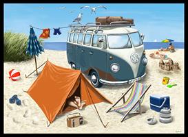 Camping,  70x50 cm (poster)