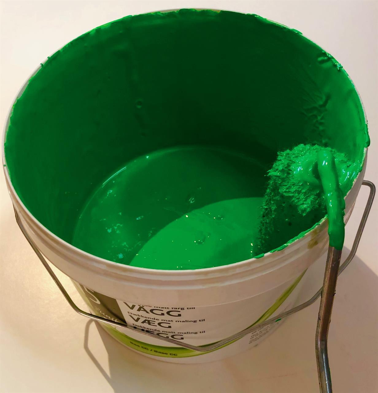5 Väggfärg Green ChromaKey 2,9 L