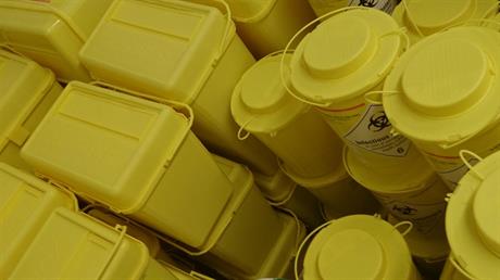 Bio-based containers for healthcare waste ready for pilot production