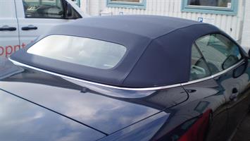 Sufflett Jaguar XK/XKR 07-14 tyg TWR blå