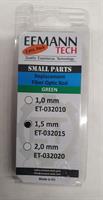 Eeman Tech Kuitu - vihreä 1.5mm, 2kpl