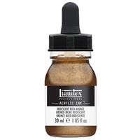 Liquitex Acrylic Ink - Iridescent Rich Bronze