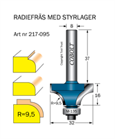 Avrundningsfräs R=9.5 D=32 L=16 S=8