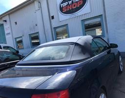 Sufflett Audi A4 03-09 tyg TWR blå