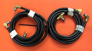 Hydraulslangar för cabkolvar set GM 62 u+n gummi