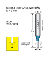 Notfräs D=3 L=10 TL=53 S=8