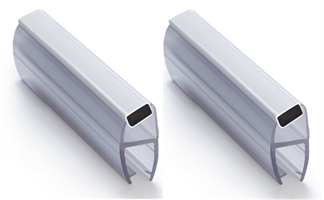 Magnetlist 135 grader for 6 mm glass - 1 par