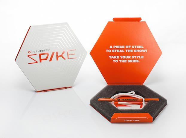 Peeksteep Spike packing tool / orange