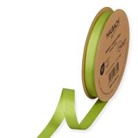 Band 13 mm 25 m/r Grosgrain vårgrön