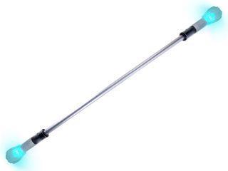 Star Line - Silver Lumina Twirl Baton 30"
