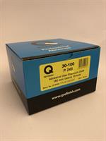 Q-Refinish Premium Gold Sliprondell 150 mm P240&#x2F;15H, 30-100-0240
