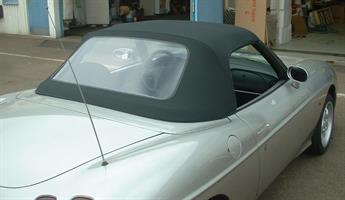 Sufflett Fiat Barchetta 95-05 vinyl svart original