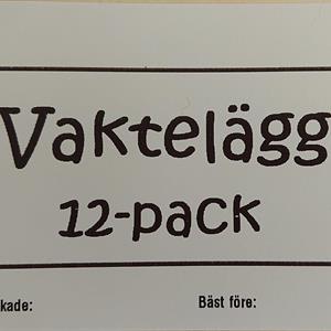 Etikett - Vaktelägg 12-pack