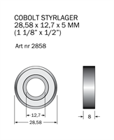 Kullager 28,58 x 12,7 mm