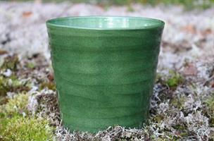 Kruka Vågen grön orkidé D14cm 8/fp