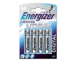 Batteri AA.Litium/4st.Energizer