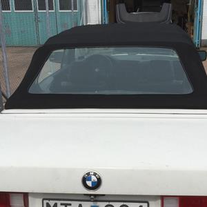 Sufflett BMW 3-serie E30 man TW svart