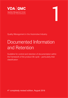VDA Vol. 1 Documentation and archiving (ENG)