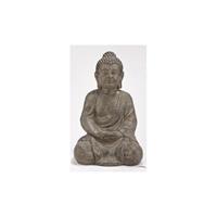 Buddha sittande H47cm brun 1/fp