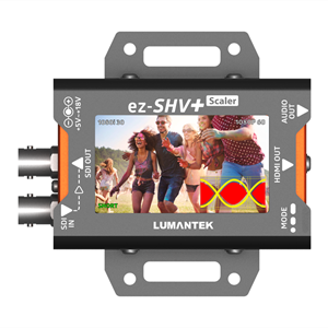 Lumantek ez-SHV+, SDI to HDMI Converter /w DISPLAY