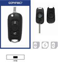 Keyshell Opel GOPHF66C7