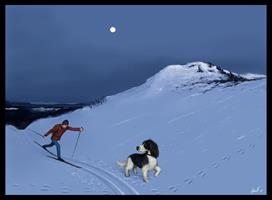 Skymning, 70x50 cm (poster)