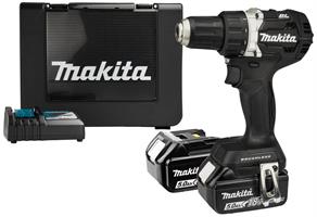 Makita 18 V Boor-/schroefmachine set  Zwart
