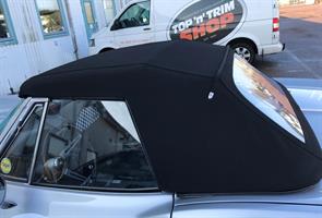 Sufflett Corvette C2 63-67 tyg svart