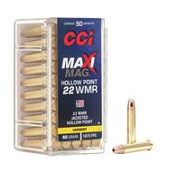 CCI MaxiMag .22 WMR 2,6g/40gr (50kpl)