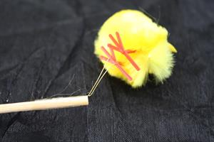 Dunkyckling 2,5cm på pinne 36/fp