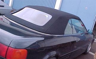 Sufflett Audi 80 tyg TW svart