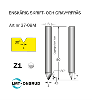 HM Gravyrfräs, Spets 1mm