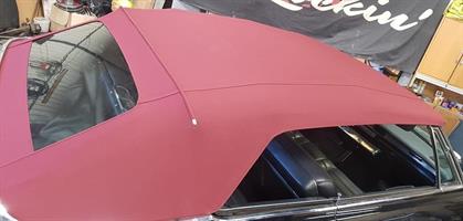 Sufflett GM 65-70 C-body tyg bordeaux combo5